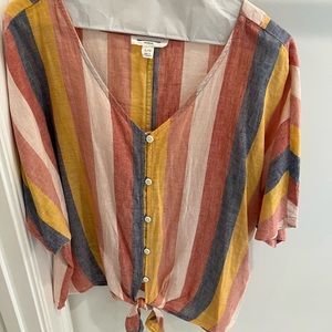 Beach Lunch Lounge top, size Large